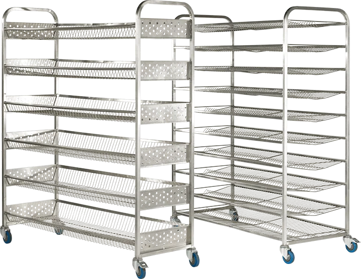 Каляскі для пякарняў